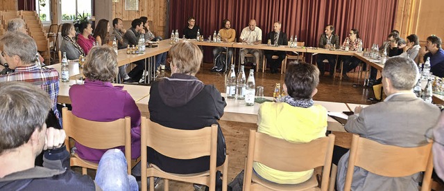 Erfahrungsaustausch und Information b... gab&#8217;s am Dienstag in Bleibach.   | Foto: Bernd Fackler