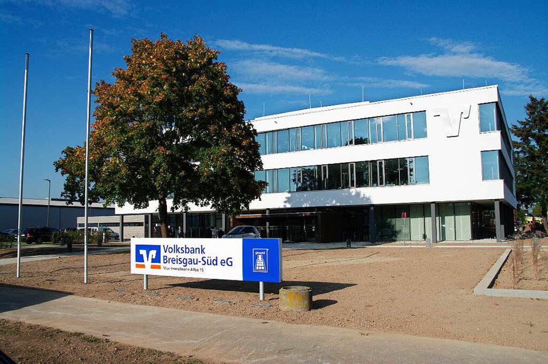 Das neue Verwaltungszentrum der Volksbank Breisgau-Sd  | Foto: Martin Pfefferle
