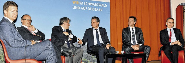 Auf dem Podium(von links):  Andreas Sc...Frei,  Erik Pauly und Sven Hinterseh.   | Foto: Beathalter