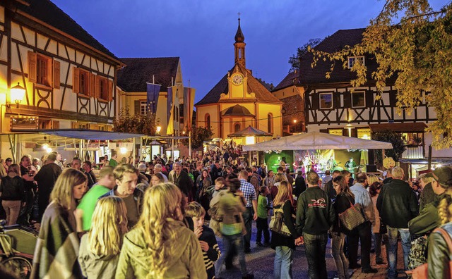 Stimmungsvoll war die Atmosphre beim ...ucherinnen und Besuche angezogen hat.   | Foto: Olaf Michel