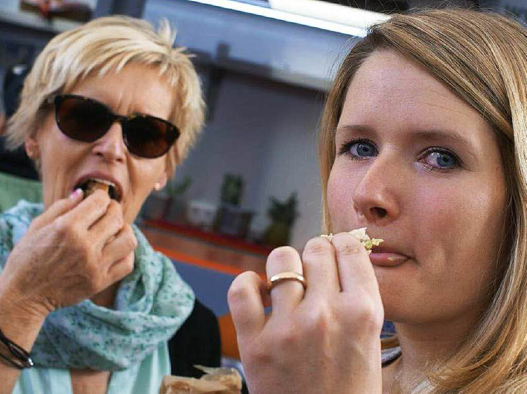 Das BZ-Food-Truck-Festival punktet bei Jung und Alt mit leckerem Essen.