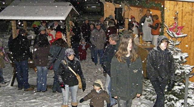 Heimeliges Schneegestber wie auf dies...auch &#8211; ob mit oder ohne Schnee.   | Foto: Archivbild: Martha Weishaar