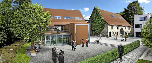 So knnte der neue Platz aussehen.   | Foto: Grafik: Markus Dold