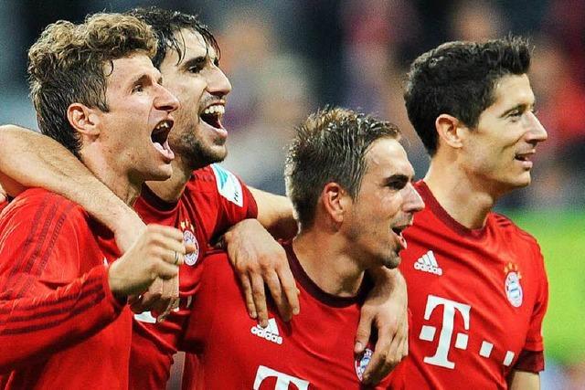 Meister-Bayern erdrücken die Liga
