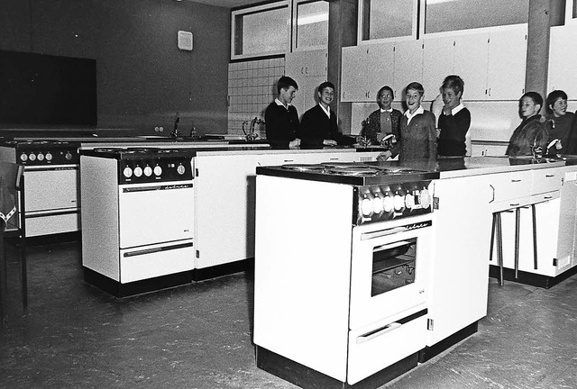 Schuleinweihung in SexauSexau vor 50 Jahren  | Foto: Armin Mller