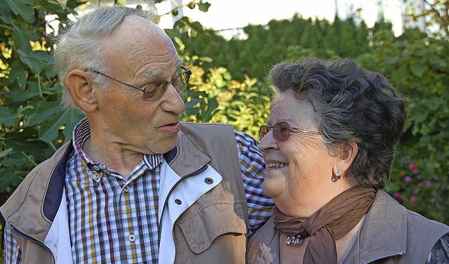 Theobald und Christel Schlenker   | Foto: wolfgang beck