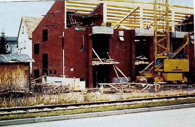 So sah vor 40 Jahren die Baustelle aus.   | Foto: Stadtmusik