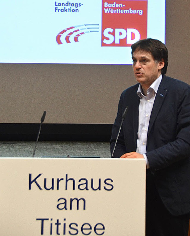 Johannes Stober, der energiepolitische Sprecher der SPD-Landtagsfraktion.   | Foto: S. Wolfrum