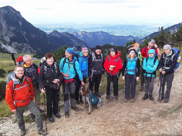 Die Alpencrossler auf einer ihrer Etappen   | Foto: privat