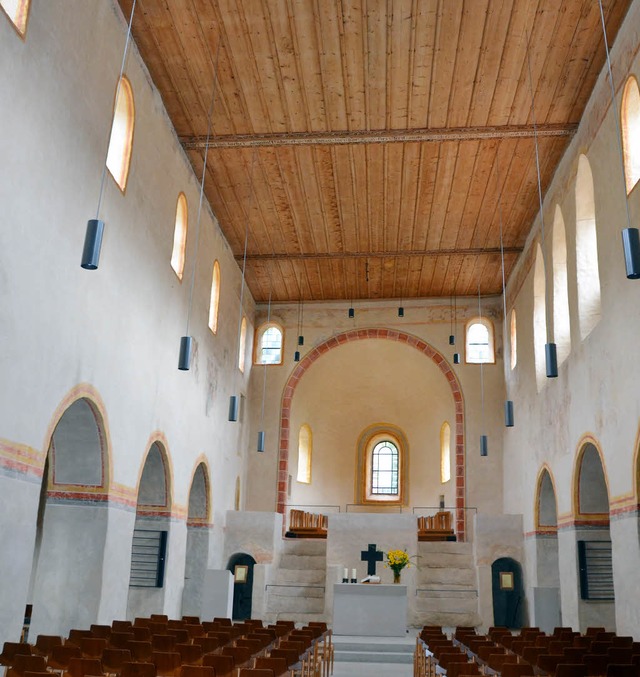 Schlichtheit kann der schnste Schmuck...t. Cyriak in Sulzburg ist der Beweis.   | Foto: Anita Fertl