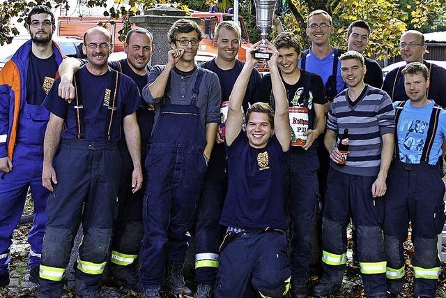 Abteilung Mauchen gewinnt Feuerwehrturnier
