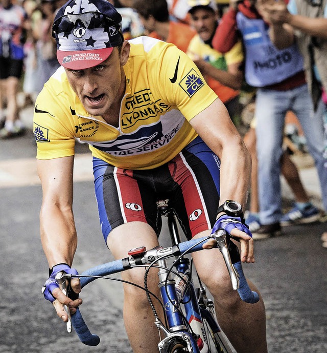 Um jeden Preis: Ben Forster als  Lance Armstrong  | Foto: Studiocanal (dpa)