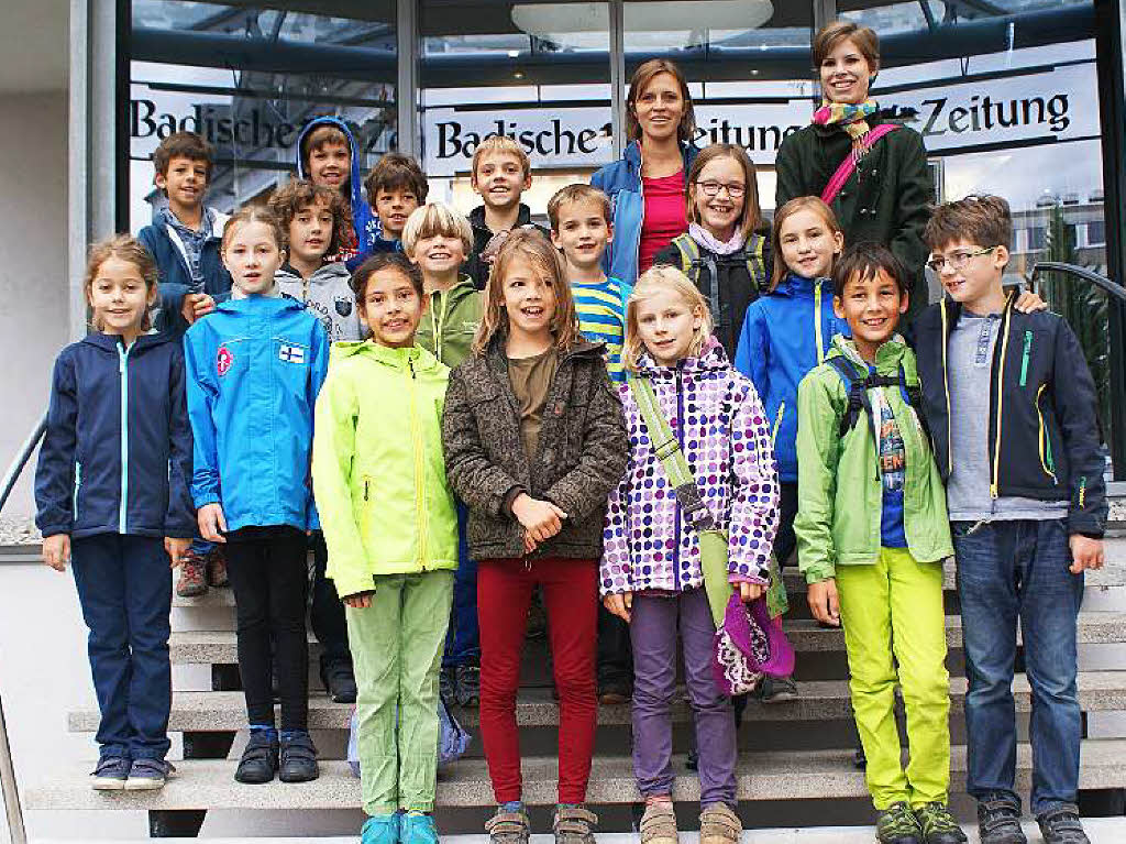 Familienklasse der Karoline-Kaspar-Schule aus Freiburg