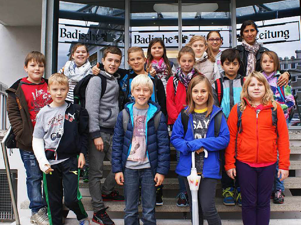 Klasse 4a der Lorenz-Oken-Schule aus Offenburg-Bohlsbach