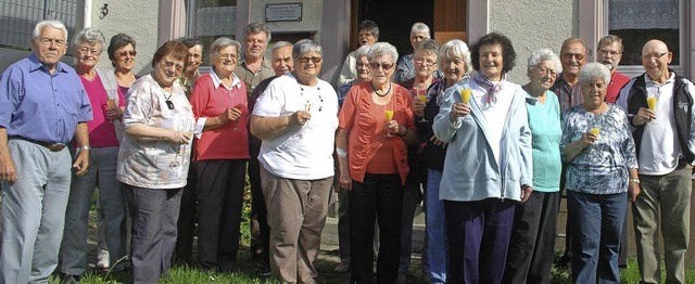 Sie stieen auf 10 Jahre &#8222;Atempa...l Anerkennung fr ihre Arbeit erfuhr.   | Foto: Vera Winter