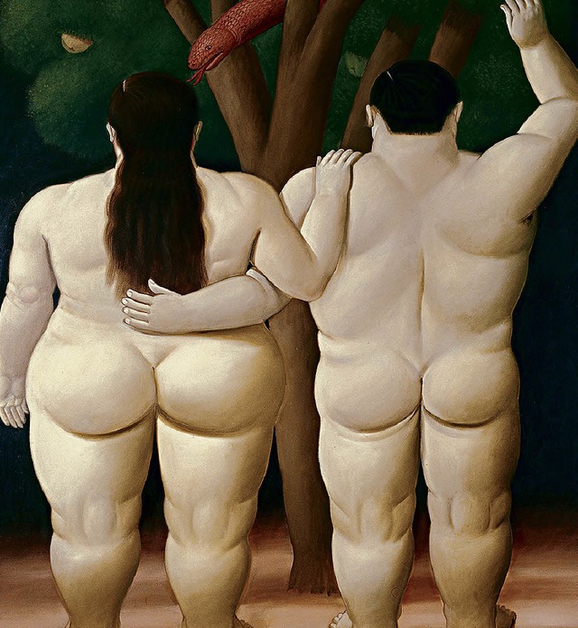 Boteros Sicht auf &#8222;Adam und Eva&#8220;  | Foto: J. Hyde