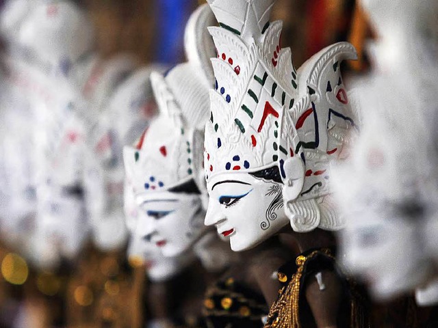 Figuren aus dem traditionellen Wayang-Puppentheater  | Foto: Adi Weda