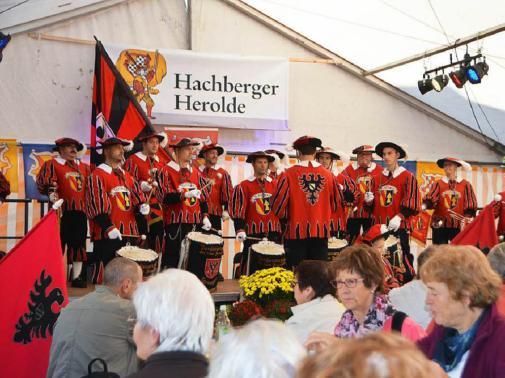 Nein, das sind nicht die Hachberger, sondern die Nachbarn aus Teningen!