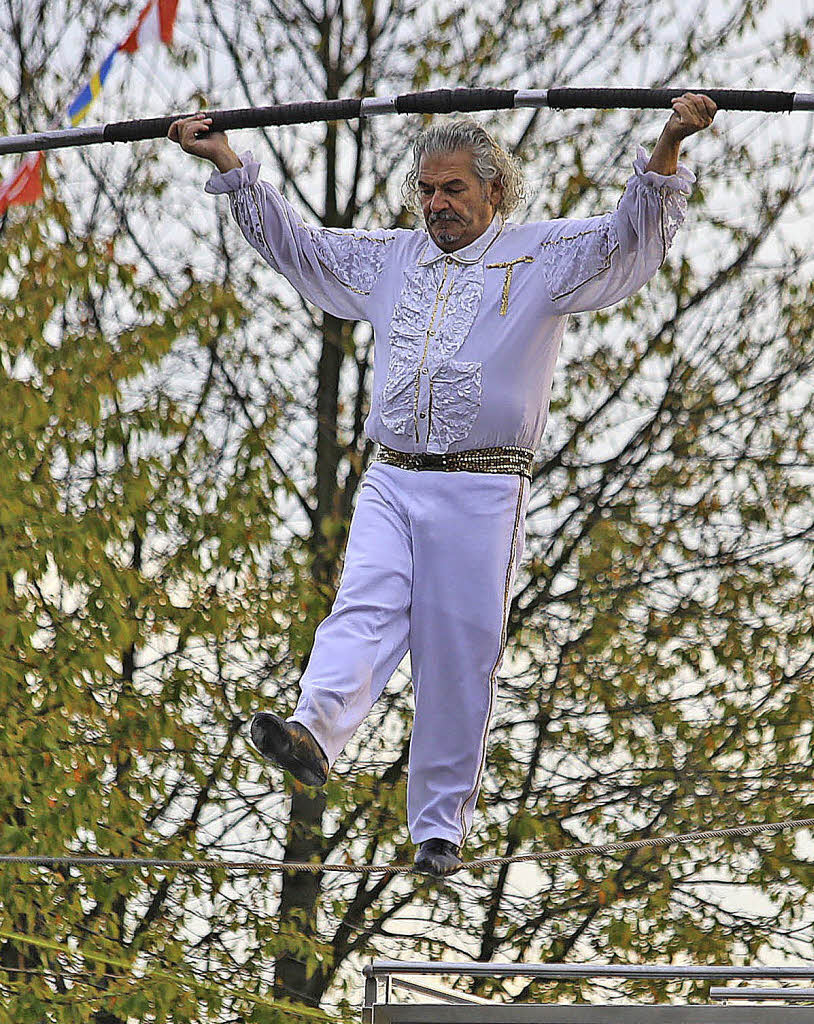 Legende Auf Dem Hochseil Mahlberg Badische Zeitung 