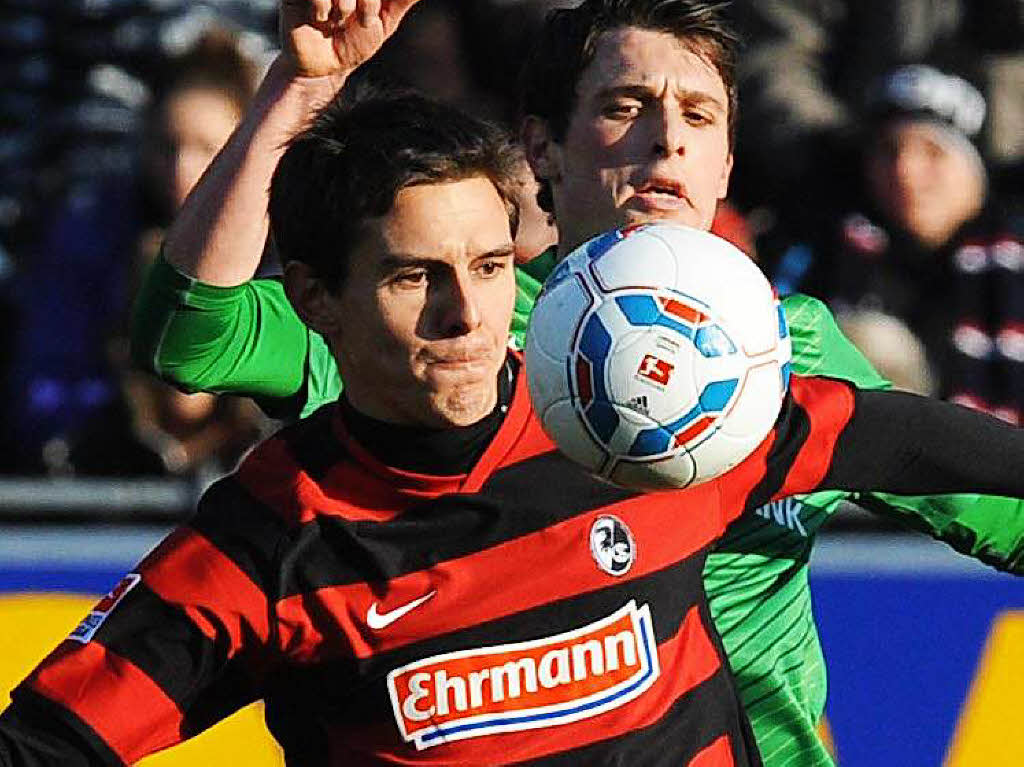 Der Weilheimer Johannes Flum gehrte in der Saison 2008/09 zu den jungen Wilden, die beim SCF Karriere machten. Diese bekam ab 2013 einen Knick. Damals wechselte er zu Eintracht Frankfurt, wo er sich heute noch schwertut.