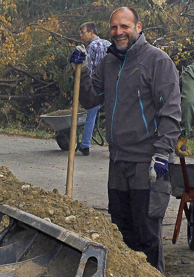 Knnte sofort beim Bauhof anfangen: Brgermeister Wolfgang Brucker.   | Foto: Beate Rottler