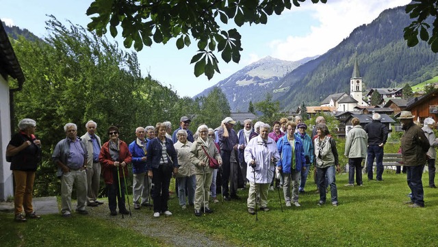 Auf Wanderschaft im Montafon: Der Schw...in Kollnau-Gutach mit 45 Teilnehmern.   | Foto: Verein