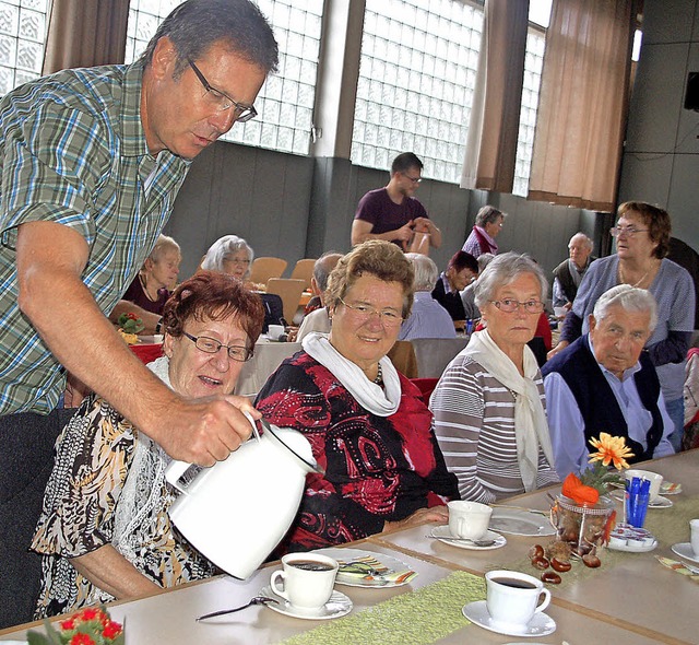 Die Gste fhlten sich  wohl und wurde...nd der Ortsverwaltung bestens bedient.  | Foto: Petra Wunderle