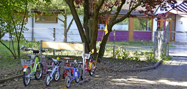 Die Gemeinde Buggingen erneuert die Au...lage im  evangelischen  Kindergarten.   | Foto: sigrid umiger