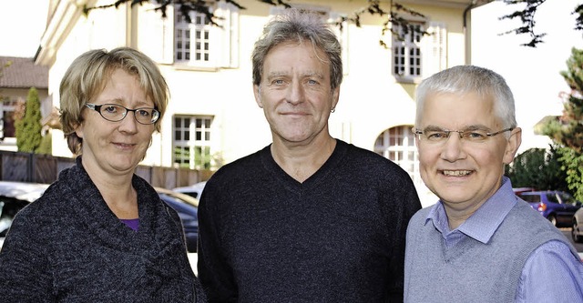 Monika Bringe, Reinhard Zahn und Georg...onanz der Demenz-Veranstaltungsreihe.   | Foto: Loisl Mink