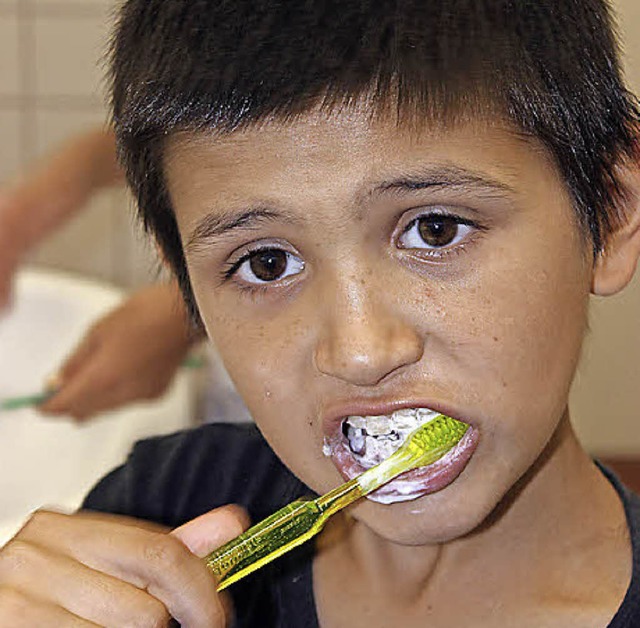 Auch  Zahnhygiene ist ein Integrationsthema.  | Foto: privat