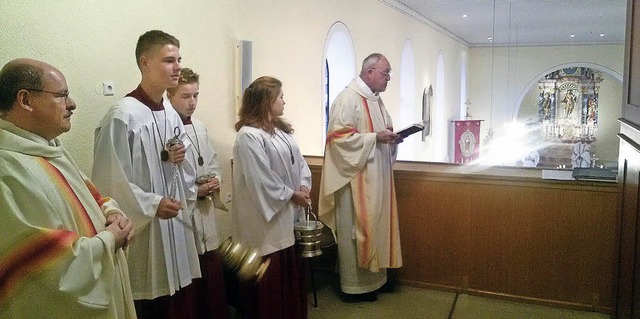 Einweihung der Kirchenorgel Saig  | Foto: Bernhard Kleine