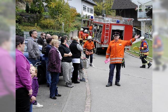 Lob fr hervorragenden bungsverlauf