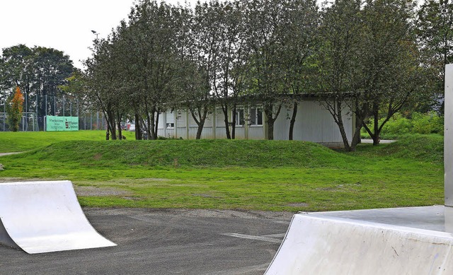 Neue Wohncontainer sollen auch beim  O...ierer Skaterplatz aufgestellt werden.   | Foto: Sandra Decoux