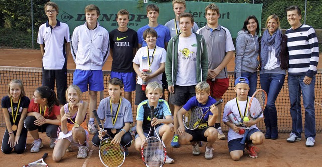 <BZ-FotoAnlauf>TC Haltingen: </BZ-Foto...eger der Jugendmeisterschaften  fest.   | Foto: privat