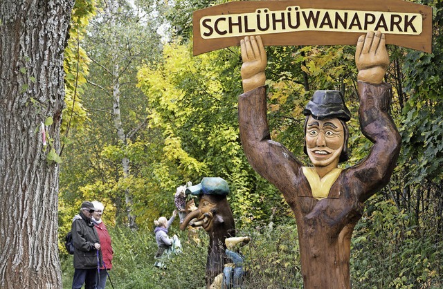 Schlhwanapark in Rothaus: Die Kombin... kommt bei allen Generationen gut an.   | Foto: Wilfried Dieckmann