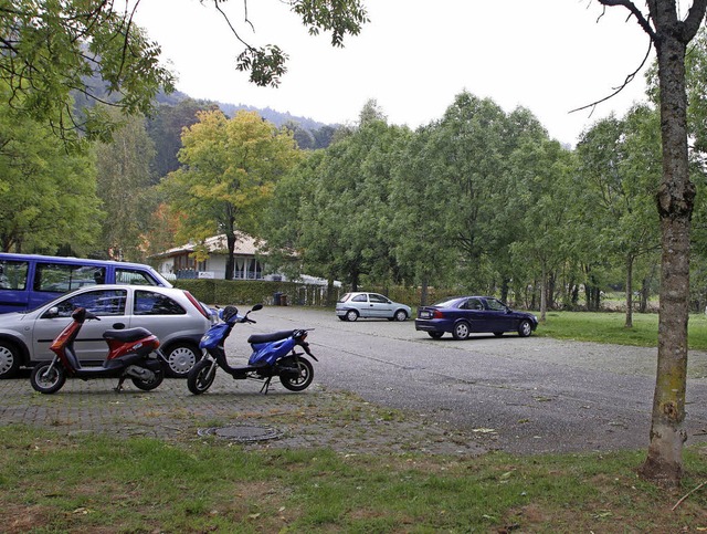 Breitmatten: Hier wird der Wohnmobilstellplatz eingerichtet.   | Foto: h. fssel