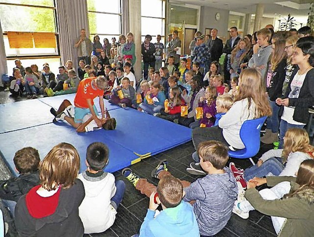 Die Projekttage der Realschule Sthlingen waren auch sportlich.  | Foto: rs