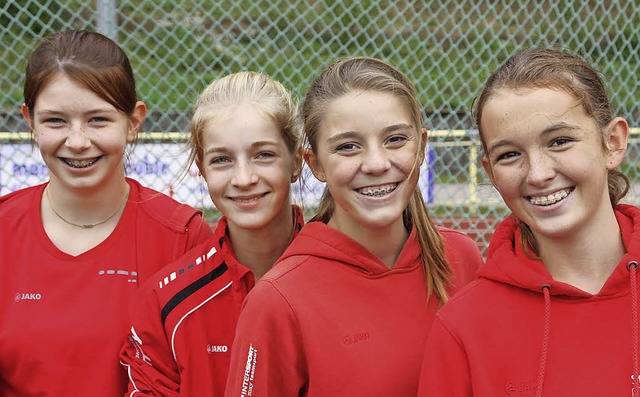 Den dritten Platz bei der Deutschen Sc...rena Bruckschlegel und Julia Singler.   | Foto: Gerd Leutenecker