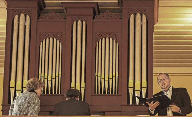 Orgelkonzert zur Einweihung der neuen Orgel in Saig  | Foto: Bernhard Kleine