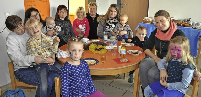 Offen standen die Tren des Kindergart...hnachmittag fr alle Interessierten.    | Foto: Kirsten Lux