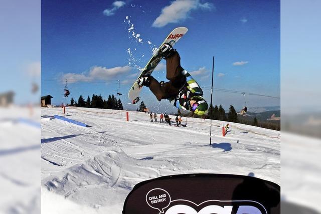 Snowboard-Elite startet am Feldberg