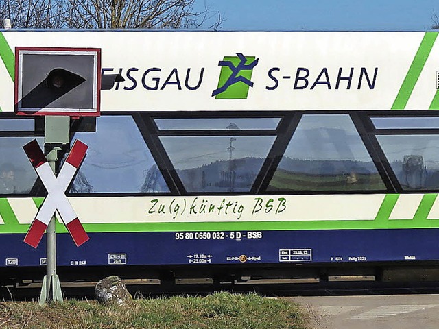 Voraussichtlich 233 Millionen Euro kostet der Ausbau der Breisgau-S-Bahn.  | Foto: Agnes Pohrt