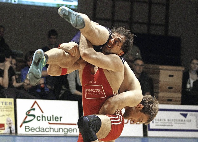 Im Freistil-Mittelgewicht war er eine ...Furtwangen als Trainer weiterzugeben.   | Foto: Dieter Reinhardt