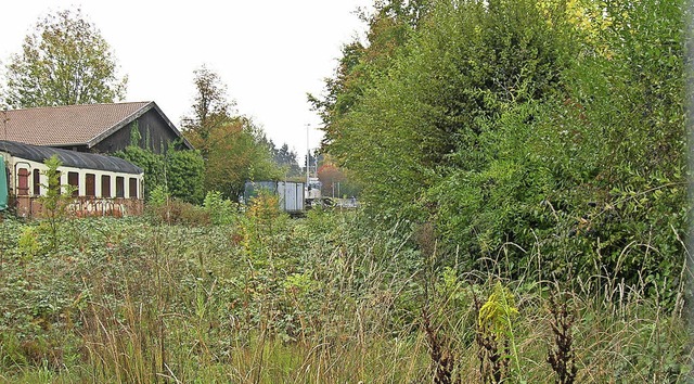 Das Gelnde an der Weinstockstrae knnte berplant werden.   | Foto: Jahn