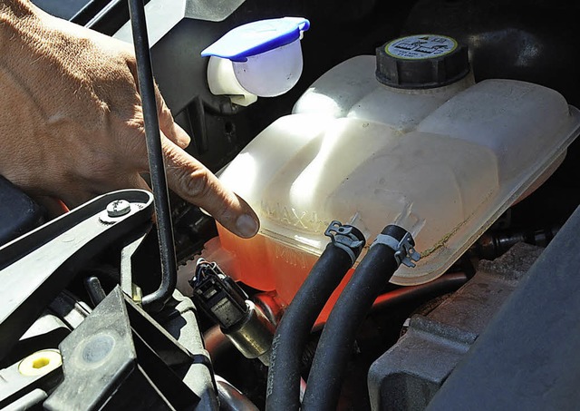 Tritt Khlwasser aus, hat der Fahrer ein Problem.   | Foto: SP-X