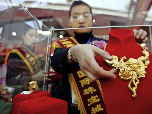 Hauptsache, gut sichtbar: Reichtum in China  | Foto: dpa