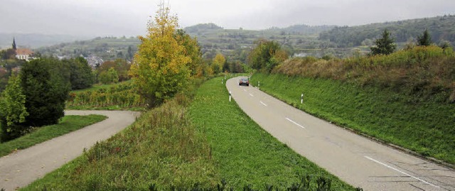 VOLL GESPERRT fr ca. zwei Monate ist ...e 5116 zwischen Bombach und Nordweil.  | Foto: Reiner Merz