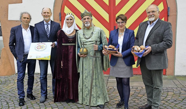 Planen und schaffen am Doppeljubilum ...rverein, Ortsvorsteher Gerold Eichhorn  | Foto: Ulrike Derndinger