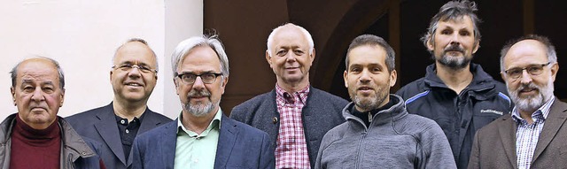 Die Macher der Energietage (von links)...immerei), Peter Gtle (Energieberater)  | Foto: Sieberts