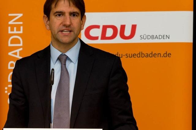 Andreas Jung bleibt Chef der CDU Sdbaden